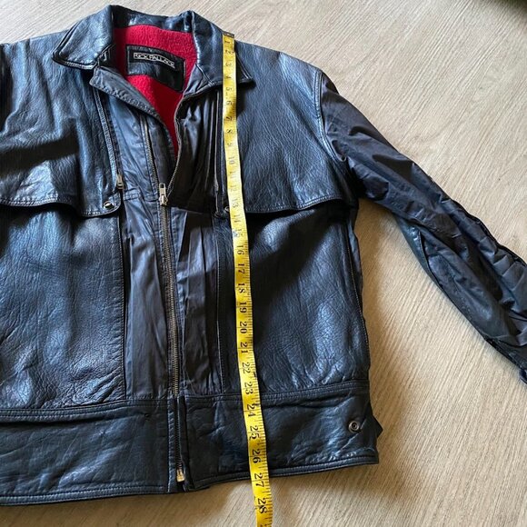 RICK PALLACK RARE VINTAGE LEATHER JACKET - Picture 10 of 11